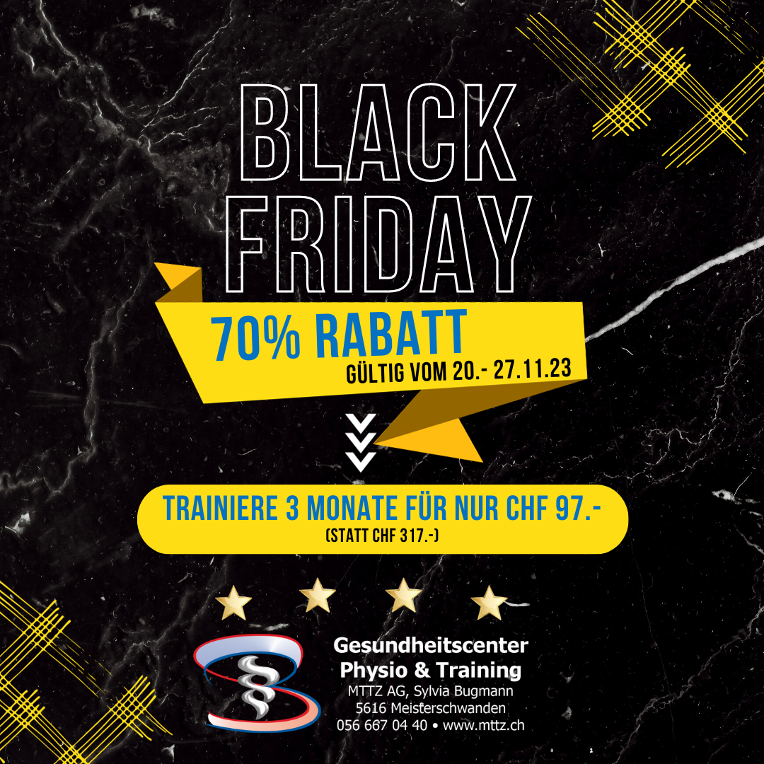 70% Rabatt Black Friday Training